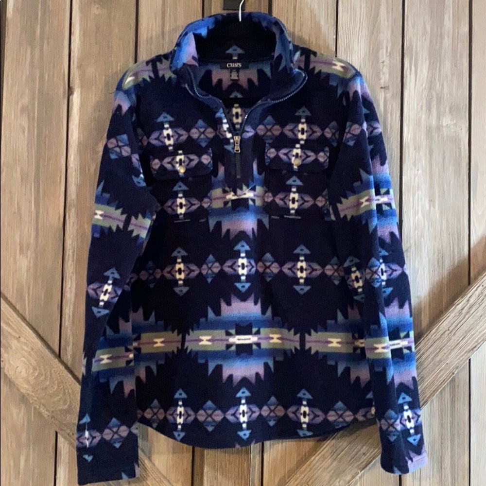 Chaps Fleece Pullover